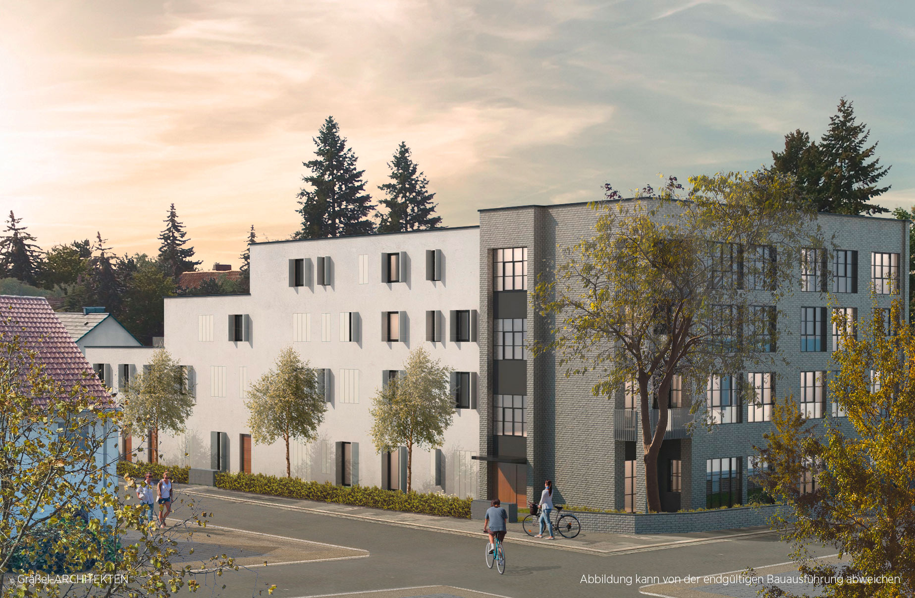 Immobilien in Nürnberg von BAUWERKE – Liebe & Partner Ohm Gärten Visualisierung
